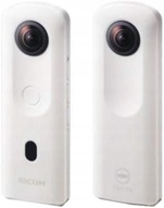 KAMERA SPORTOWA BIAŁA 360 ° C WIDEO 4K WYSOKA JAKOŚĆ RICOH THETA SC2