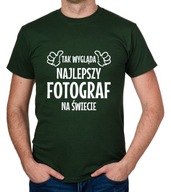 koszulka NAJLEPSZY FOTOGRAF prezent