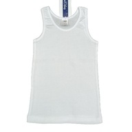 Koszulka chłopięca ramiączko biała Podkoszulek na ramiączka rozmiar 104