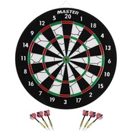 dart 2w1 dwustronny 45 cm + 6 rzutek master