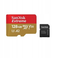 MicroSD karta SanDisk Extreme 128 GB