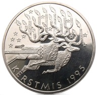 HOLLANDIA 5 ECU 1994 KARÁCSONYI RÉNSZARVAS 36mm