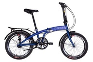 Skladací bicykel Dorozhnik ONYX planetárny rám 12 palcov koleso 20 " modrá