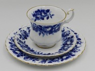 ANGIELSKA PORCELANA UNIKALNY ZESTAW ŚNIADANIOWY ROYAL ALBERT l. 50-60