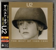 U2 - The Best Of 1980-1990 - CD OBI JAPAN PROMO
