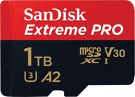 SanDisk microSDXC Extreme Pro 1TB 200/140 MB/s A2 V30 UHS-I U3
