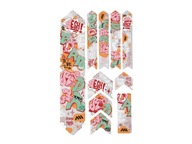 Kerékpár matricák MTB kerékpár vázvédelem AMS - Born to Be Rider Red