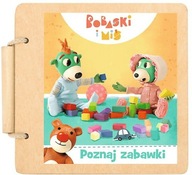 Poznaj zabawki Bobaski i Miś Zabawka drewniana