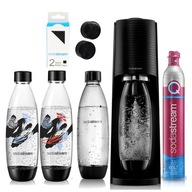 Saturátor SodaStream Terra čierna  fľaše