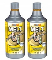 ZESTAW MELT 2 SZTUKI ŚRODEK DO UDRAŻNIANIA RUR KANALIZACYJNYCH 750 ML