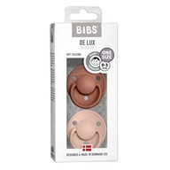 BIBS DE LUX ONE SIZE 2- PACK WOODCHUCK & BLUSH Cumlík upokojujúci silikón