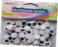 Ruchome oczka 12mm 80szt