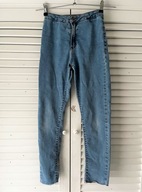 ZARA jeansy wąskie rurki spodnie dżinsy 140