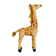 duża pluszowa żyrafa zabawka miękka duża dla dzieci w biurze