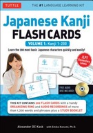 Japanese Kanji Flash Cards Kit Volume 1: