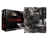 Płyta ASRock B450M-HDV R4.0 /AMD B450/DDR4/SATA3/M.2/USB3.0 PCIe3.0/AM4/mAT