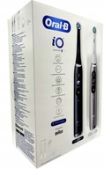 Oral-B iO 9 Duo Black Onyx Rose Quartz Elektrické zubné kefky s&nbsp;magnetická technológia iO