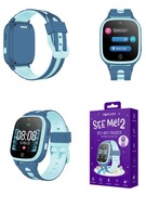 Smartwatch ZEGAREK dla dzieci Forever GPS WiFi Kids See 2 KW-310 niebieski
