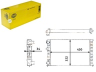 HELLA CHLADIČ MOTORA 357121253G 6N0121253