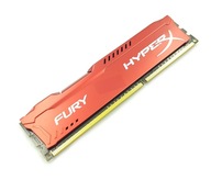 Pamięć RAM HyperX Fury DDR3 8GB 1600MHz CL10 HX316C10FR/8 Testowana GW6M