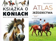 Książka o koniach + Atlas jeździectwa