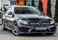 Mercedes-Benz C300 4Matic 9G-Tronic AMG 245KM 2018 2xPanorama Kamery 360