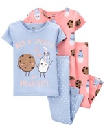 Carter's Pyžamo 2-pack Mlieko & Cookies