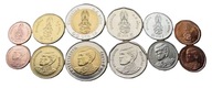Tajlandia 2018 - zestaw monet obiegowych (6 sztuk)