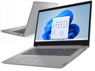 Notebook Lenovo Lacný notebook s matným displejom 17 palcov Win 11 17,3 " Intel Core i3 8 GB / 256 GB sivý