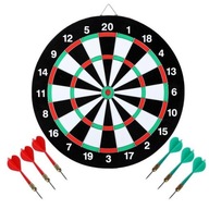 TARCZA DO GRY W DARTA RZUTKI DWUSTRONNA 2w1 BULL'S EYE