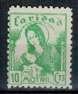 Hiszpania Motril 1937 Znaczek (*) Caridad Maryja