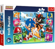 Trefl Puzzle 100 dielikov Zoznámte sa so Sonic