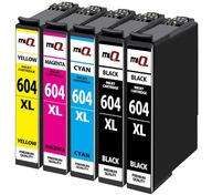 Atrament AQMI 5x-Tusz-604-do-drukarki-Epson-XP-WF-Home pre Epson čierna (black), červená (magenta), modrá (cyan), žltá (yellow)