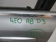 dvere Ľavé predné AUDI A8 D3 4E0