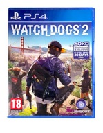 WATCH DOGS 2 / PS4 / PS5 / GRA NA PŁYCIE W PUDEŁKU / ANGIELSKA WERSJA