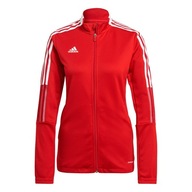 S Bluza damska adidas Tiro 21 Track czerwona GM730