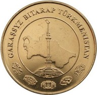 20 Tenge 2009 Mennicza (UNC) Turkmenistan