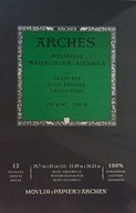ARCHES Blok akwarelowy 300g A3 Cold Pressed 100%