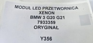 module LED control unit XENON BMW 3 G20 G21 7933359