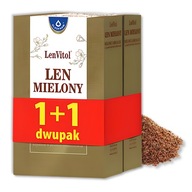 Oleofarm LenVitol, len mielony, 2 x 200 g układ trawienny