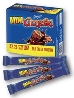 Grześki Mini v čokoláde čokoládové oblátky 20 x 20 g 400g GOPLANA