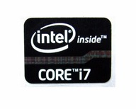 Intel INSIDE Core i7 Black Edition naklejka