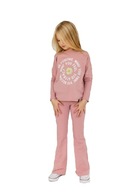 Spodnie dzwony różowe All For Kids 152/158