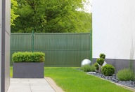 Osłona do paneli ogrodzeniowych 123 X 250 zielona