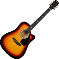 Gitara akustyczna Squier SA-105CE SUNBURST