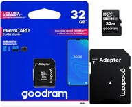 Karta pamięci GoodRam microSD HC 32GB micro sd