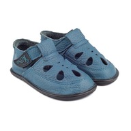 Wegańskie niebieskie buty dziecięce COCO miękkie r. 28 EU SKÓRA