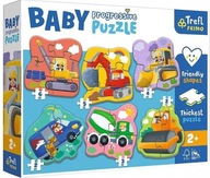 Puzzle Baby Progressive Pojazdy Trefl