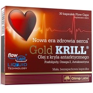Olimp Gold KRILL olej z pancierovky antarktickej omega-33 0x kyseliny