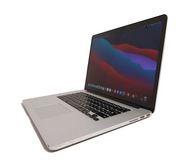 Laptop Macbook Pro A1398 15,4 " Intel Core i7 16 GB / 512 GB SSD srebrny